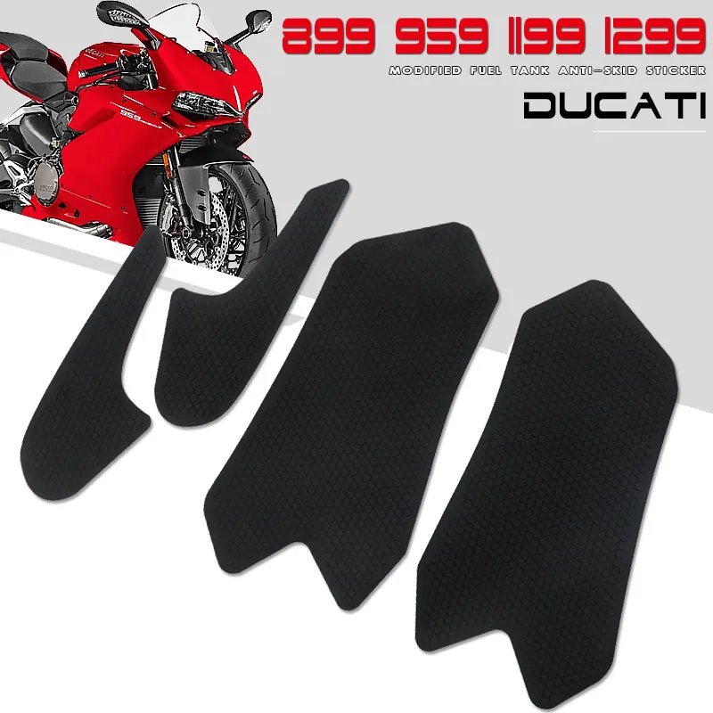 For DUCATI 899 959 1199 1299 Panigale Motorcycle Fuel Tank Protector Oil Cushion Cover Decorative Decal