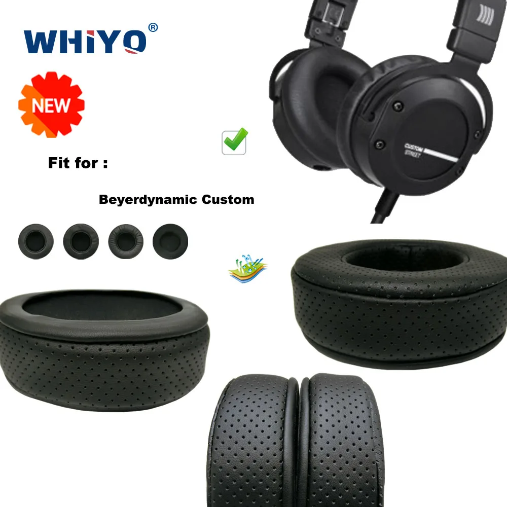

Новые обновленные Сменные амбушюры для Beyerdynamic, индивидуальные детали для гарнитуры, кожаные амбушюры, чехол для гарнитуры