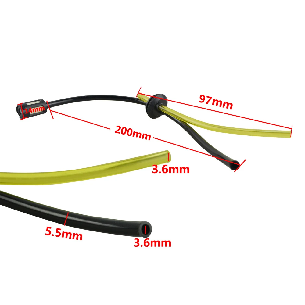 Fuel Line With Filter Vent Kit For For Shindaiwa String Trimmer T230 T230B T230X T230XR T230BA