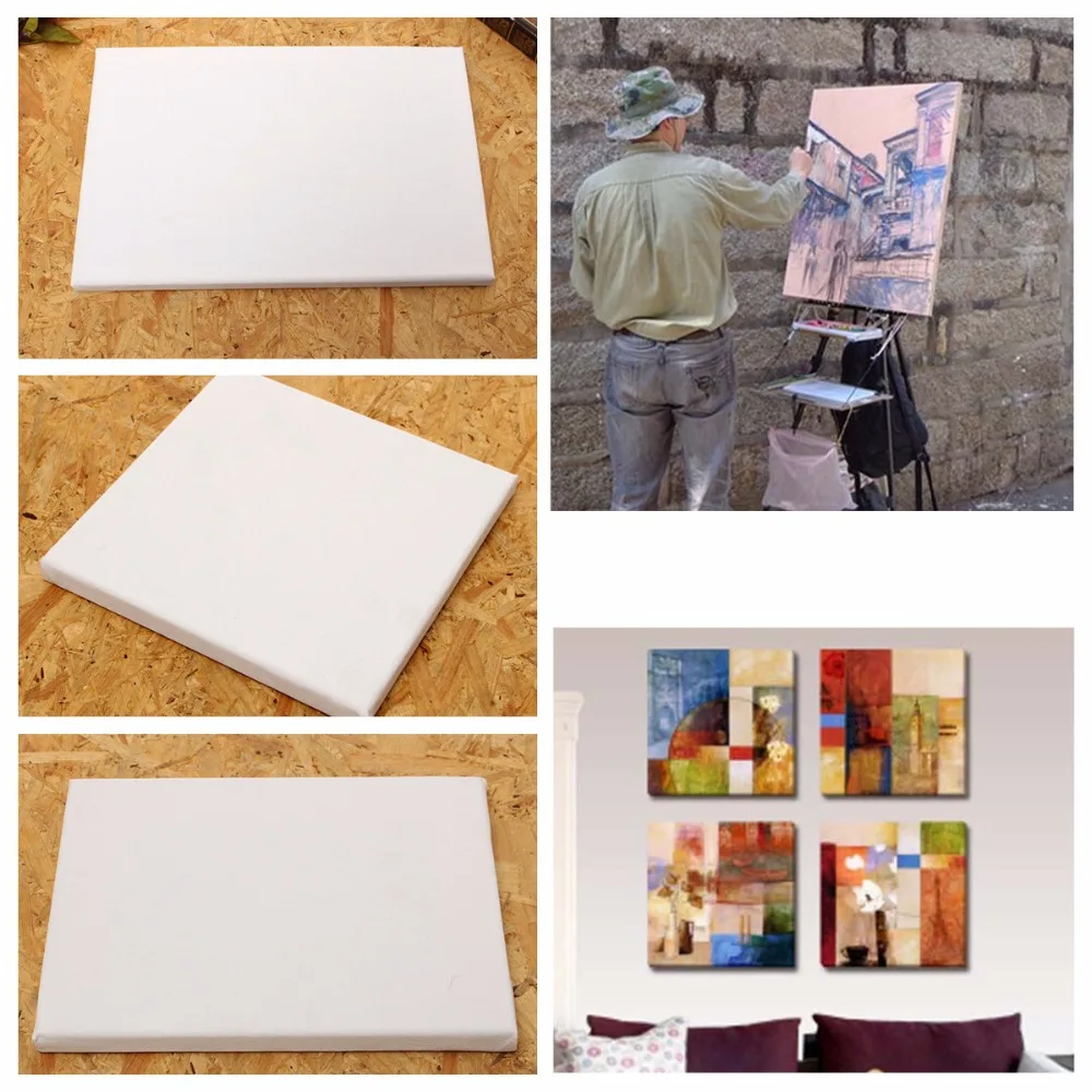 

100% Cotton Wood Frame For Canvas Oil Painting Professional Artist Canvas Framed Pre-stretched Cotton Painting