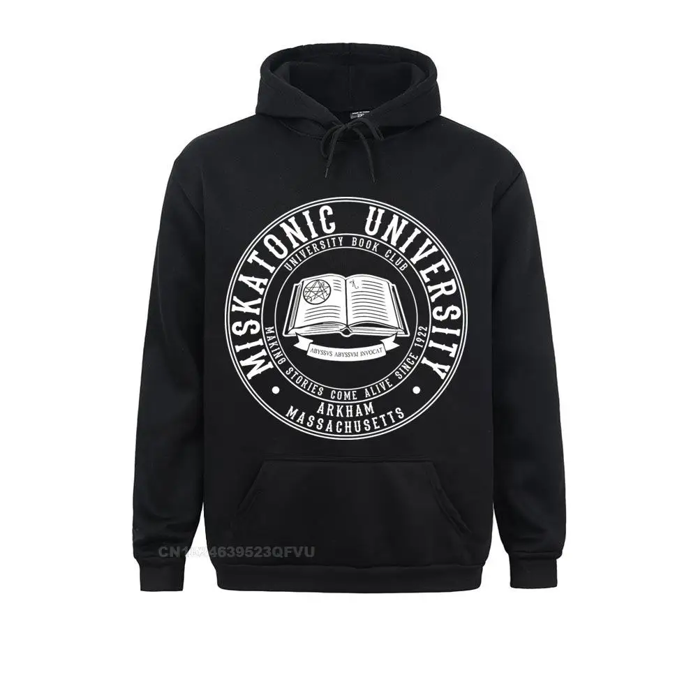 Miskatonic University Book Club Hoodie Men Necronomicon Call Of Cthulhu Cthulu Lovecraft Cotton Women Oversized