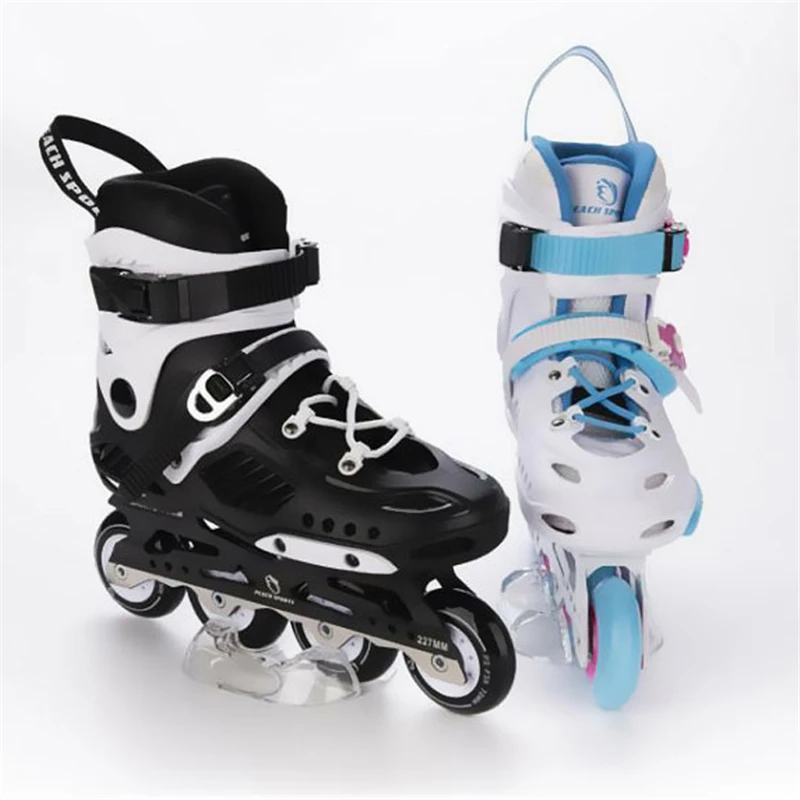 GTR Slalom Inline Skates Erwachsenen Kind Roller Skating Schuhe Schiebe Freies Skating Patines FSK Bremse Straße straße