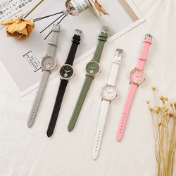 Relojes de cuarzo elegantes, hermosos relojes casuales, reloj de pulsera de Margarita para mujer, LL @ 17