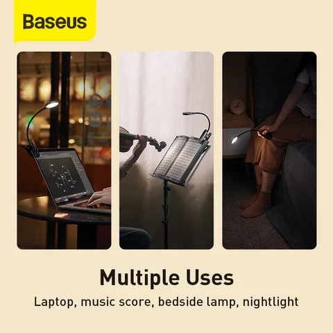 Светодиодная настольная лампа Baseus с USB-зарядкой и защитой глаз — изображение продукта
