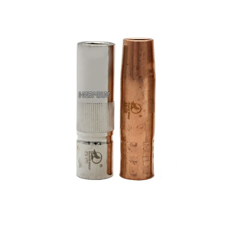 2 Pezzi/lottp 350A 200A CO2 Mig Panasonic Stile Pistola di Saldatura Ugello di Protezione Saldatore A Gas Ugelli di Rame Copertura di Protezione