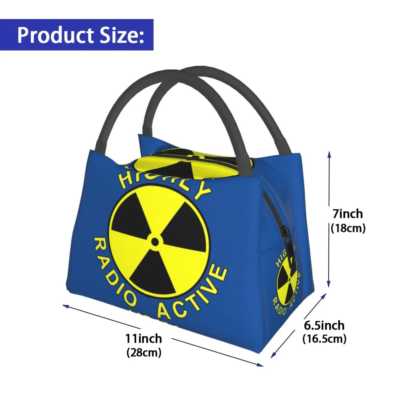 Portable Insulation Bag Highly Radio Active High Highly Radio Active Radioactive Public Latest Fashion