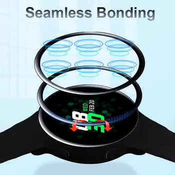 Fólie pro hodinky Samsung Watch Galaxy Active 2 40mm 44mm fólie na displej z TPU skla pro plně zakřivené ochranné příslušenství proti poškrábání 8 nejlepší prodej LCD displej pro hodinky Samsung Active 2, 44 mm - №4