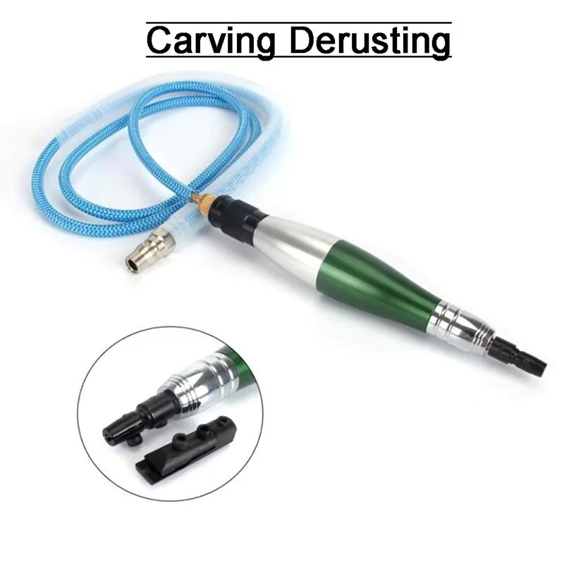 Ultrasonic Pneumatic Air Reciprocating Oscillating File Grinder Pen Type Polishing Grinder Pneumatic File Lapping Tools 1/8