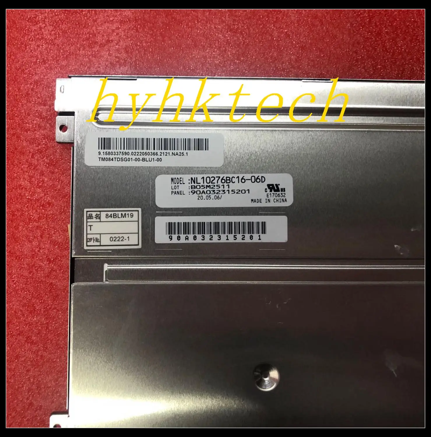 NL10276BC16-06    NL10276BC16-06D NLT 8.4 INCH original LCD Screen. 100% tested before shipment