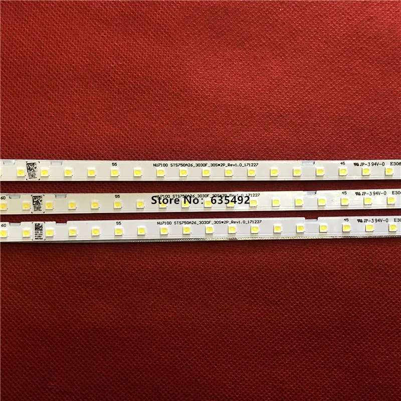 LED Baxklight Strip For STS750A26_3030F_30 75NU7100UE75NU7100 UE75NU7102  UE75NU7170 UE75NU7172 UE75NU7175 UE75NU7179 UE75NU7200