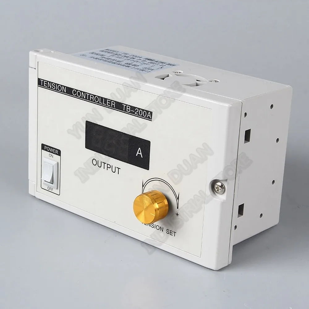 10kg 100Nm DC24V frizione magnetica a doppio asse a doppio asse e kit Controller di tensione manuale 3A per insacchettatrice