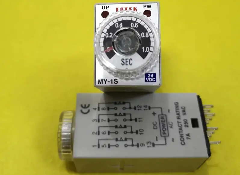 

MY-1S-4P-24VDC brand new original imported Taiwan FOTEK timer