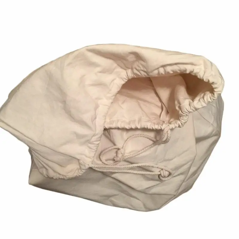 RapDuty-Sac à linge extra large en toile de coton, dimensions 75x120cm/65x75cm/48x60cm, rangement de plage