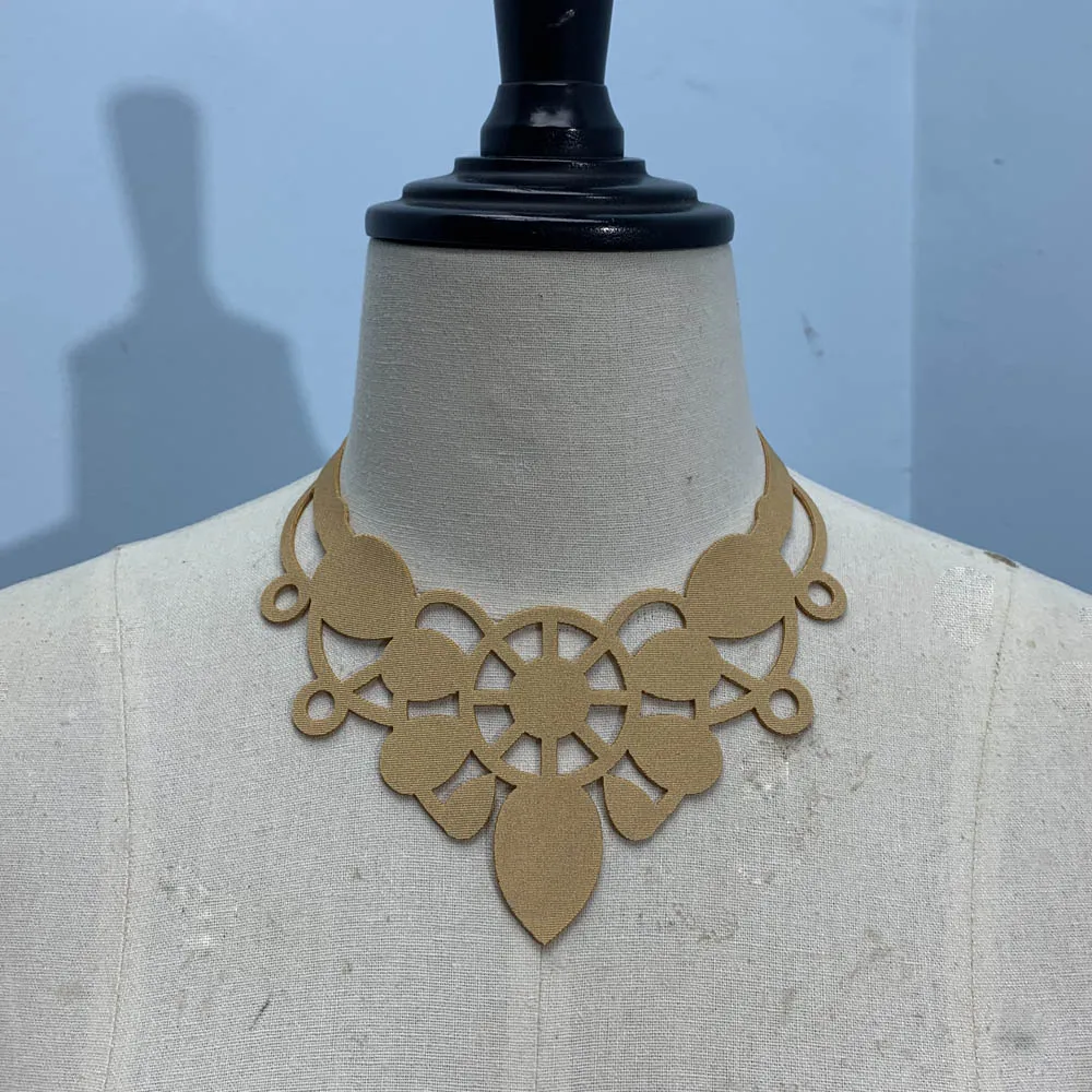 Collar de bricolaje para baile de salón, accesorio de decoración de cuello a juego, baile latino, GOODANPAR, 10 unidades por lote