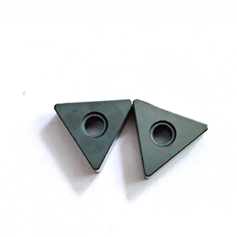 Insertos de torneado CNC de cerámica completa, hoja de corte para enfriar acero duro muerto, 10 piezas, TNGA160404 / 160408 / 160412 A65
