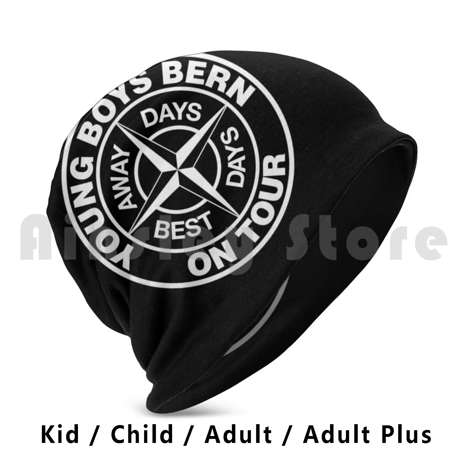 Young Boys Bern On Tour , Away Days Are The Best Days Beanie Hedging Cap DIY Print Cushion Young Boys Ultras Zurich