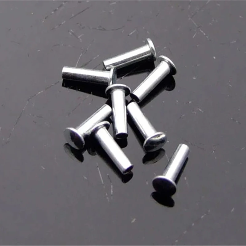 20pcs/Lot Steel Wheel Silver Metal Cam Rivets For Zippo Kerosene Petrol Lighter Universal DIY Repair Replacement Accessory