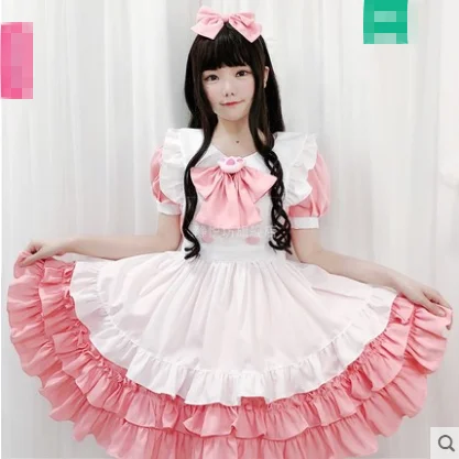 

New loli maid costume cute princess cosplay costume lolita full set Alice soft girl maid costume full set R