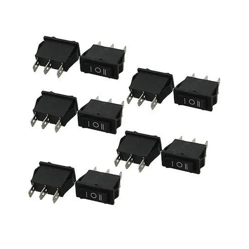 

Z 50 шт./лот AC 6A/250 В 15A/125 В 3-контактный SPDT ВКЛ/ВЫКЛ/ВКЛ 3-позиционный кулисный переключатель для крепления на панели для лодки