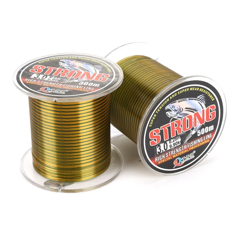 500m Super Strong Fishing Line Japan Monofilament Nylon Fishing Line 8-46LB Carp Fishing Wire Fishing Accessories