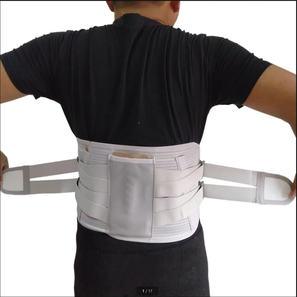 Lumbar Support Belt Disc Herniation Orthopedic Medical Strain Pain Relief Corset For Back Spine Decompression Brace Self-heating