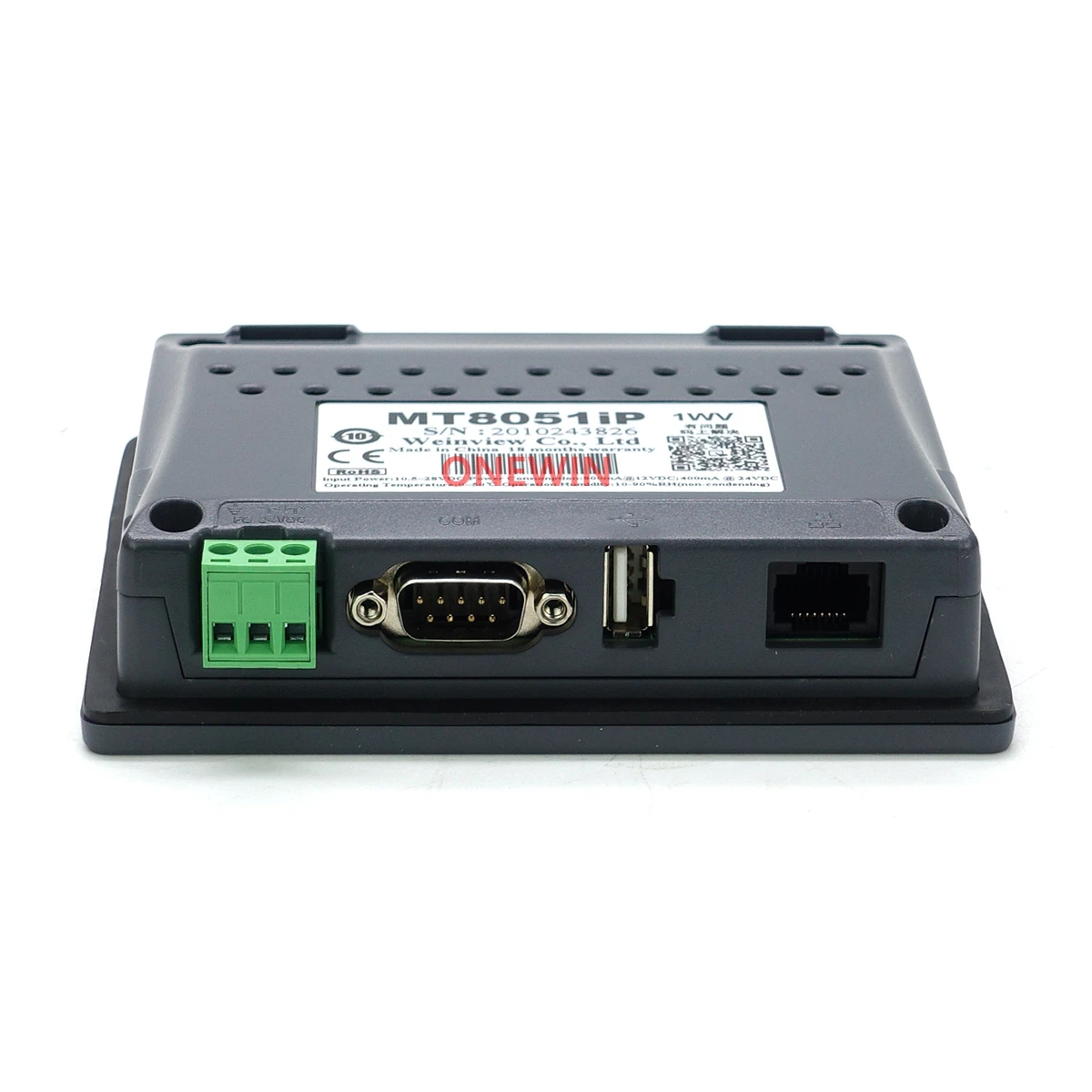 Weinview Mt8052ip Hmi Touchscreen Vervangen Mt8051ip 4.3 Inch Usb Ethernet Mens Machine Interface Display