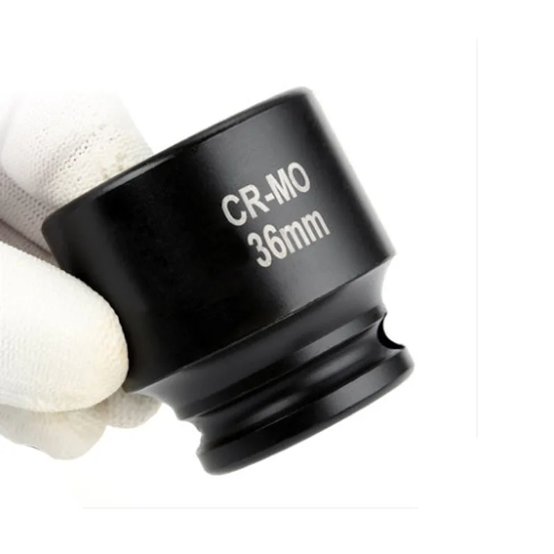Soquete adaptador de impacto curto 1/2 ", soquetes elétricos 6 pontos para impacto de ar, ferramentas pneumáticas 10 12 13 14 16 17 18 19 21 24mm