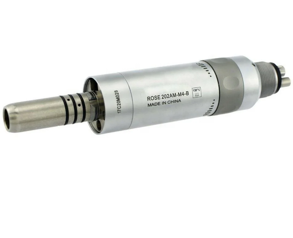 Charming  low speed handpiece micro motor with LED fiber optic  air motor inner water spray 6 hole / E-type motor