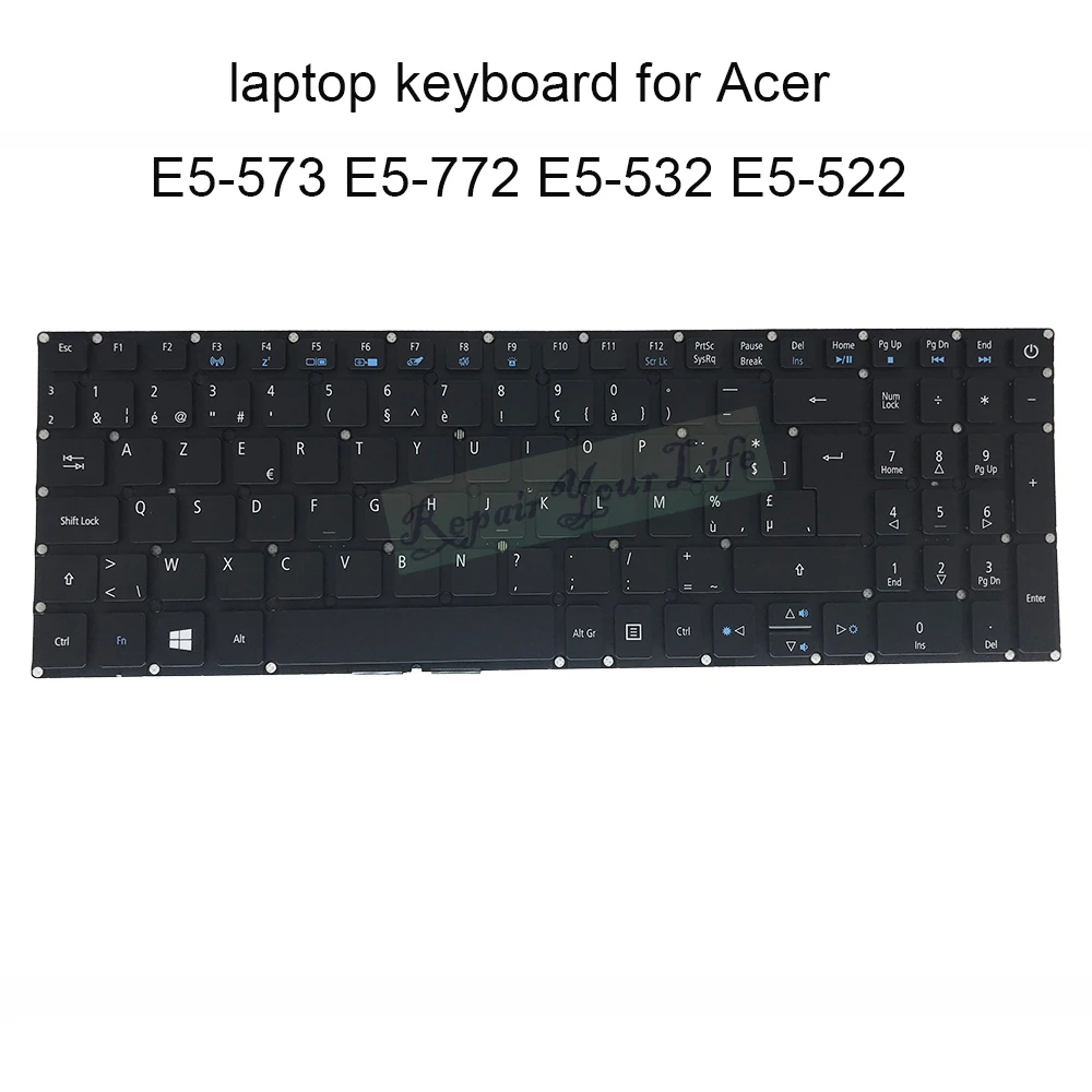 

Replacement keyboards E5 573 Backlight keyboard for Acer E5-772 E5 522 532 BE Belgian SW Swiss black LV5P A51BWL Genuine new