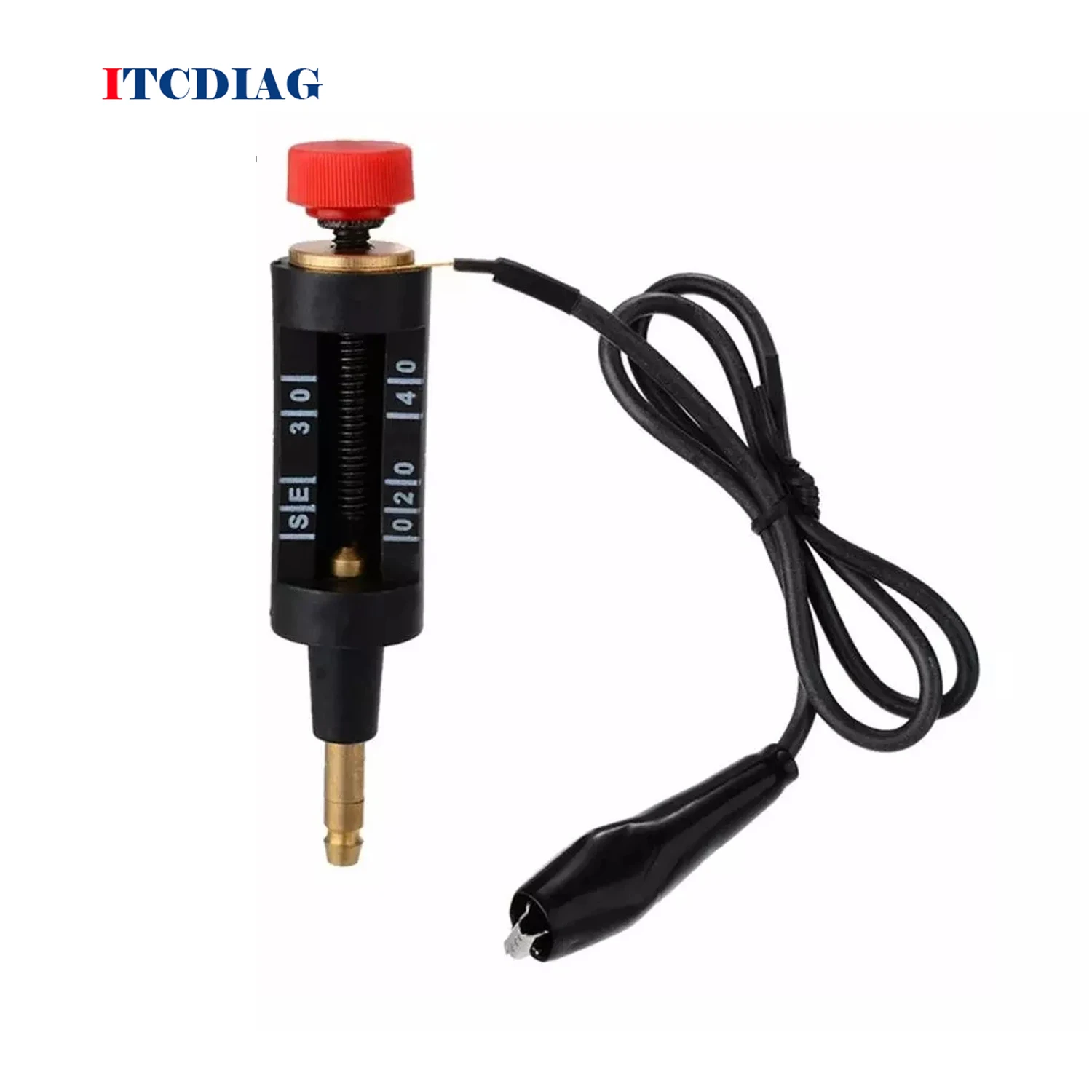 

Adjustable Iron Car Spark Plug Tester High Energy Ignition System Coil Discharge Wire Circuit Diagnostic Tool