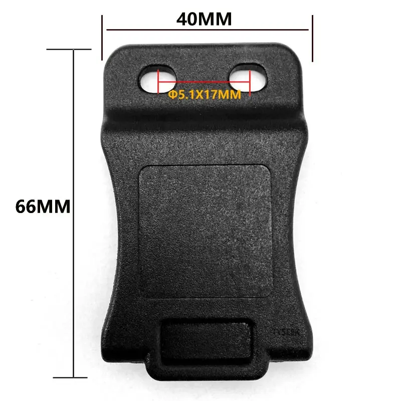 KYDEX Holster Clips KYDEX Sheath Waist Clip K Sheath Making Accessories Clip Carry K Sheath Tool-1 Piece