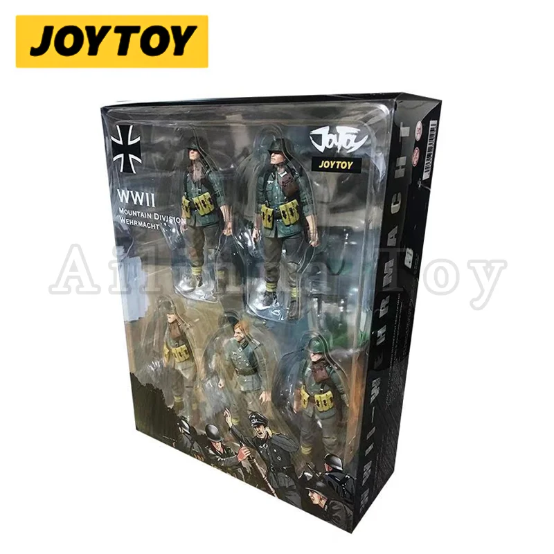 JOYTOY 1/18 3.75 Nhân Vật Hành Động (5 Cái/bộ) Thời Thế Chiến I Đức Wehrmacht Núi Sư Đoàn Anime Bộ Sưu Tập Mô Hình Quân Sự Miễn Phí Vận Chuyển