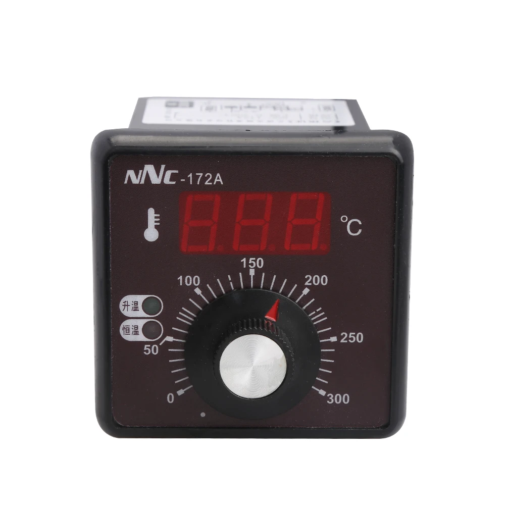 NNC-172A 220V/380V High Power Oven Temperature Controller Temperature Thermostat Range 0-300 C with Therucouple E