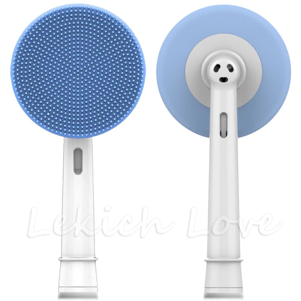 Facial Cleansing Brush Head for Oral B  Braun Electric Toothbrush Handle Face Massager and Cleanser Brush Heads