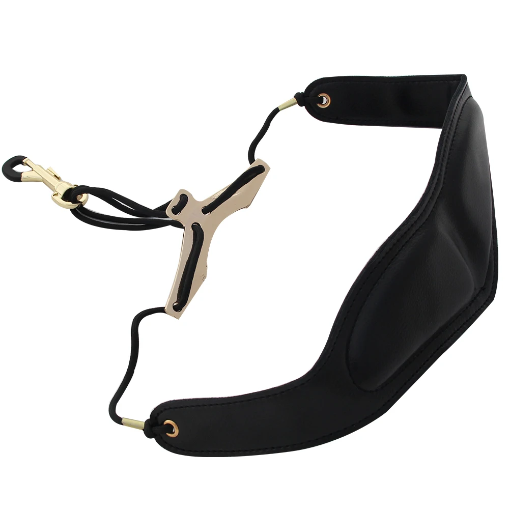 1 piece Professional Birds design metal stent PU Leather Tenor /Soprano/ Alto Sax Neck Strap Sax Harness Saxophone Strap