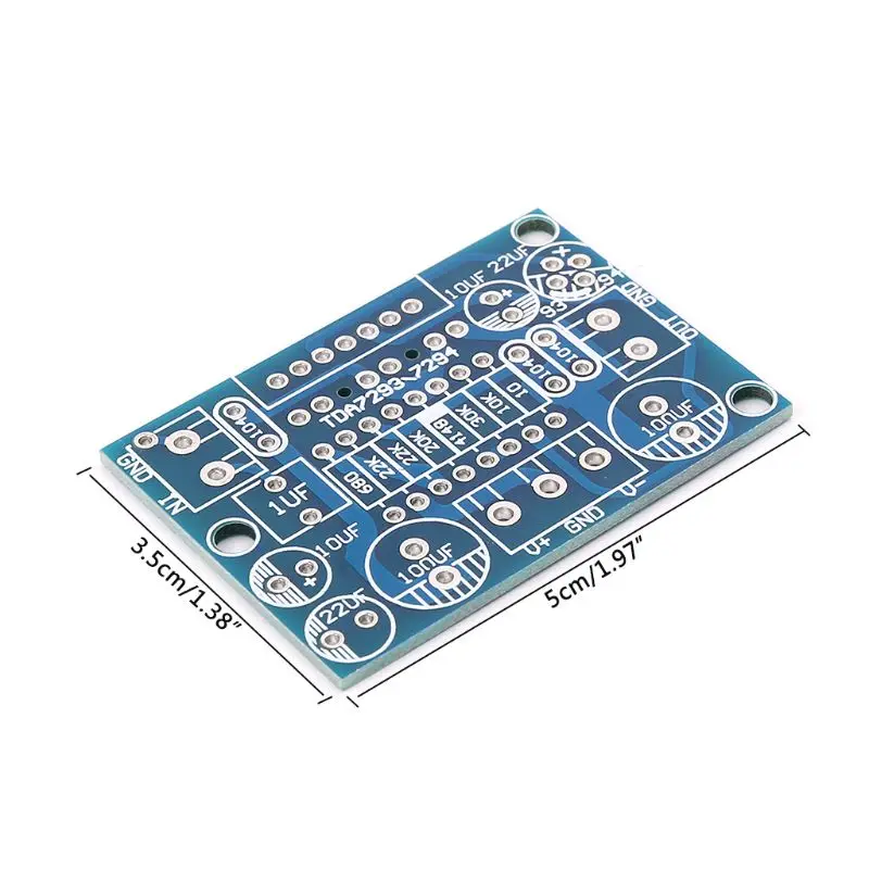 1Pc Hot TDA7293/TDA7294 AC 15Vto36V Mono Channel Amplifier Board Circuit PCB Bare Board