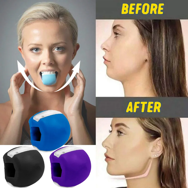 Face Masseter Men Facial shape Go Mouth Jawline Jaw Muscle Exerciser Chew Ball Chew Bite Breaker Training