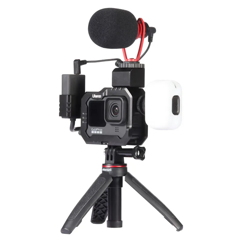 Ulanzi VL28 6500K Mini Led Video Light Soft Fill Light with Diffuser 1.4w 120Lux Type-C Charger Portable Vlog Light