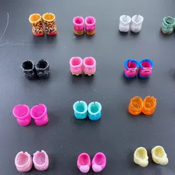 6 pairs dolls Original Shoes Accessories Dress Suit for LOLs 8 cm Big Sister Dolls Kid Gift Toys