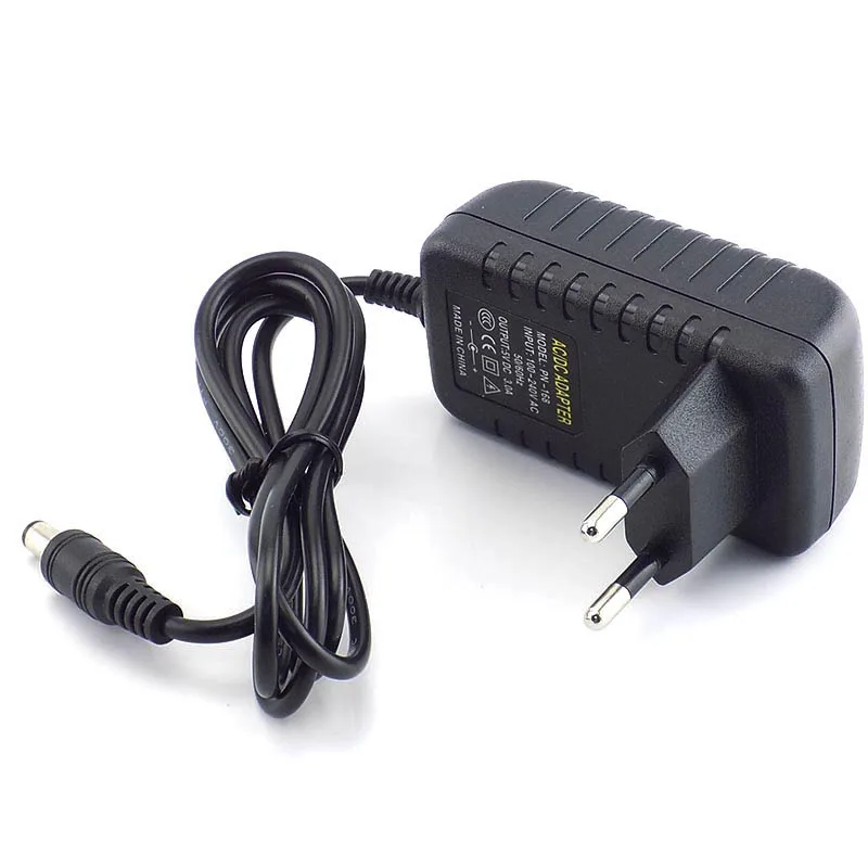 5.5mmX2.5mm cctv ipカメラ電源アダプタ電源100v-240v変換アダプタac dc 5v 3A 3000mA ledストリップランプL19