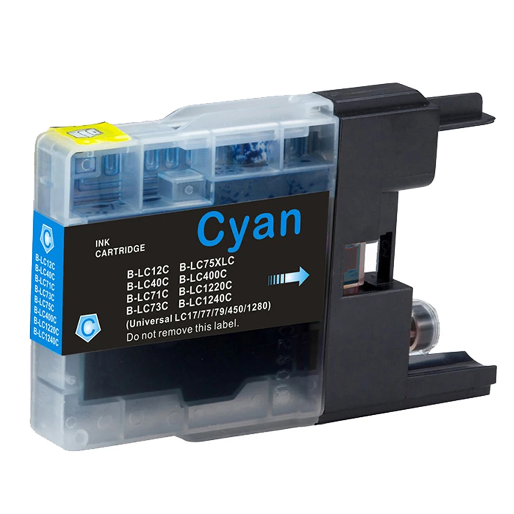 For Brother Printer Ink Cartridge LC1240 LC1280 LC1220 for MFC J5910DW MFC J6510DW MFC J6710DW J6910DW J280W J425W J825DW J835DW