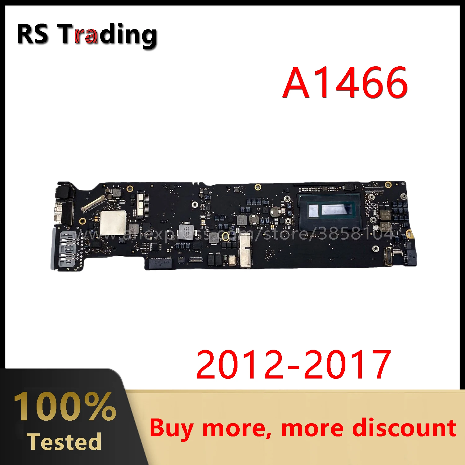 

For A1466 MacBook Air 13" Logic Board 2012 2013 2014 2015 2017 Years 820-3209-A 820-3437-B 820-00165-A I5 I7 Motherboard