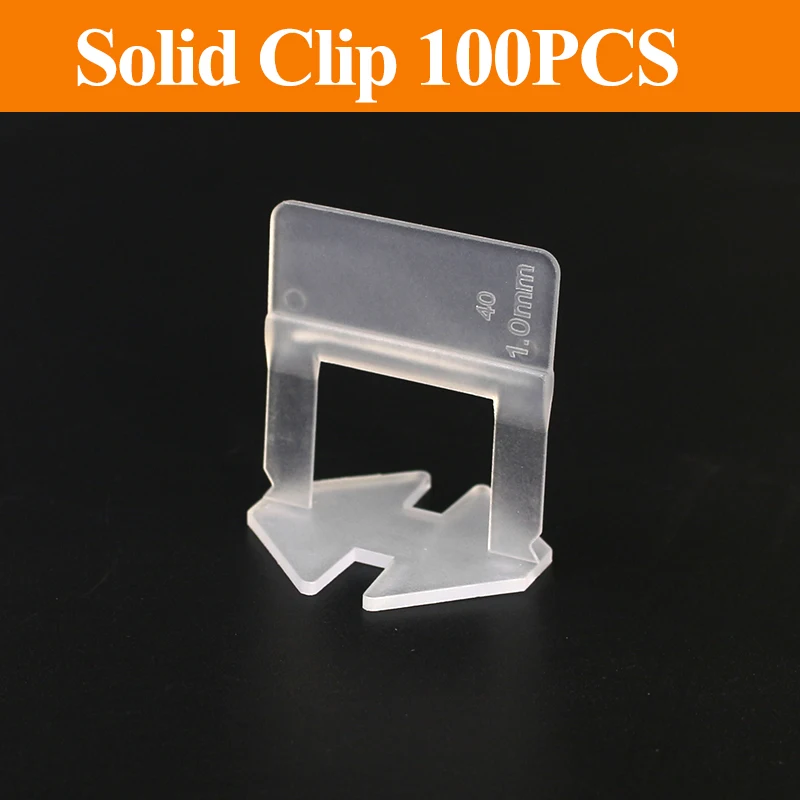 100Pcs Fliesen Nivellierung System Clips 1,5mm DIY Fliesen Leveler Spacer Fliesen Nivellierung System für Professionelle Keramik Fliesen