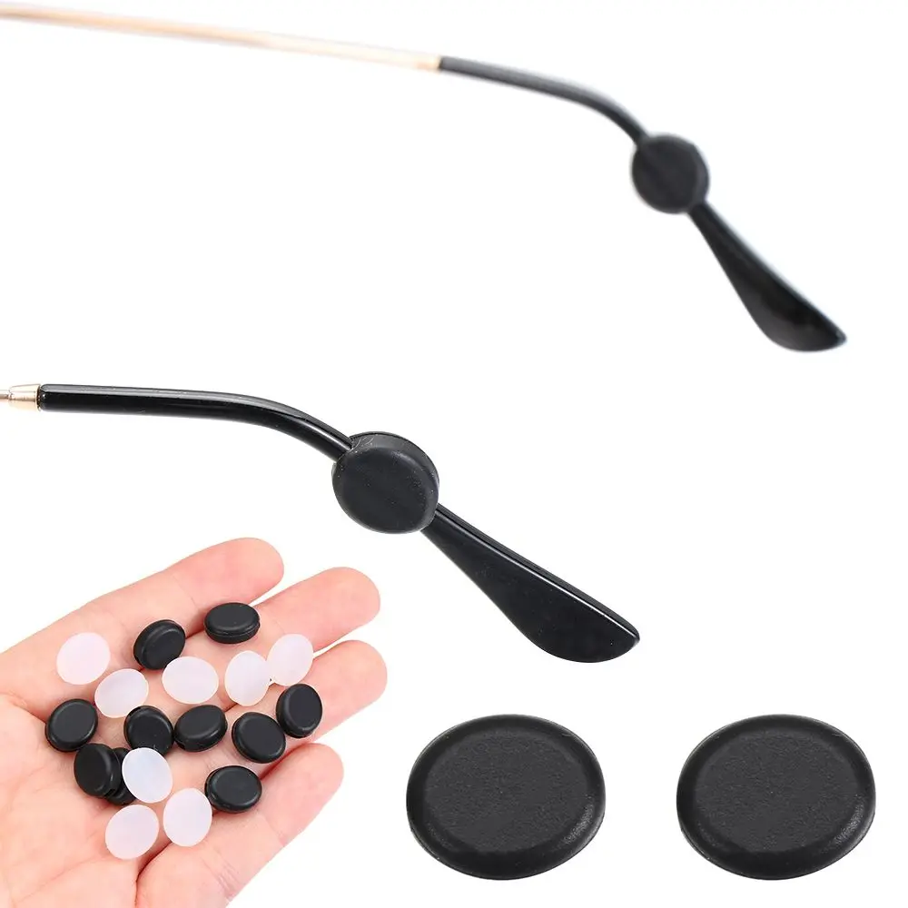 5 pairs Glasses Silicone Anti Slip Circle Cover Ear Hook Spectacle Sports Fixed Legs Grips Temple Holder Eyeglasses Accessories