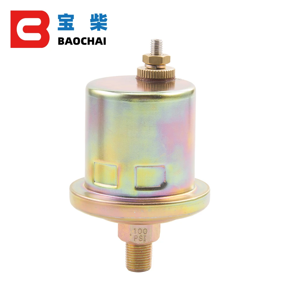 ESP-100  ESP2-100 High Quality VDO Oil Pressure Sensor 1/8NPT 0 to 10 Bars Diesel Generator Parts plug Alarm pressure sensor