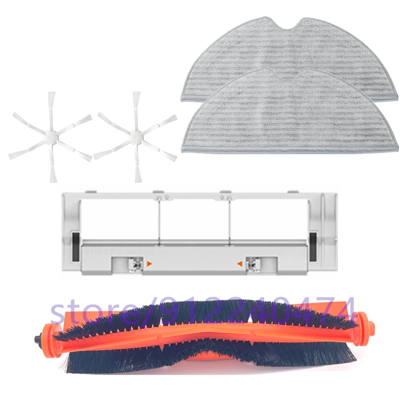 ملحقات روبوت كنس الفراغ فرشاة رئيسية/غطاء فرشاة رئيسية/فرشاة جانبية/ممسحة/مرشح ، لشاومي stytj01zhm 1C