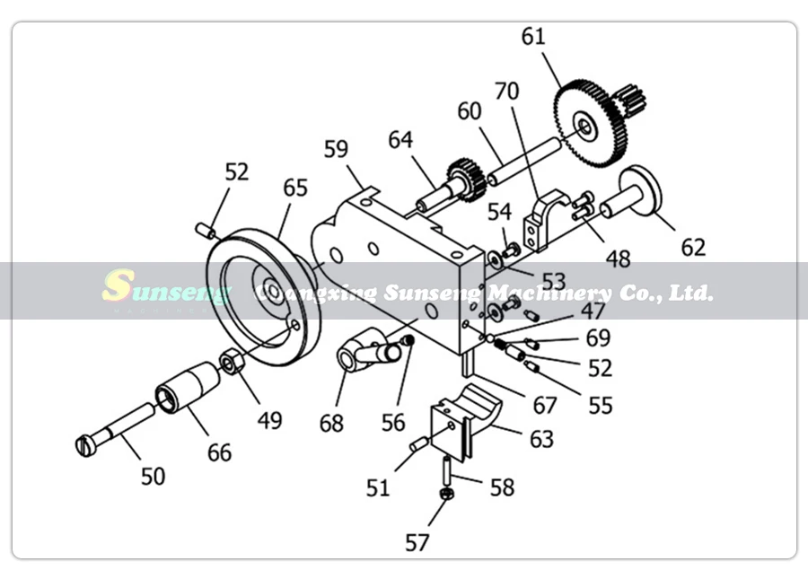 Groove Cam For SIEG SC2-062 JET BD-X7 SOGI M1-350S Lathe Parts