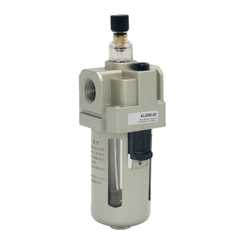 

AL3000-03 Pneumatic Air Lubricator 3/8 Inch Air Source Treatment Units 3/8" bsp AL 3000 Series 1700L/Min Atomized