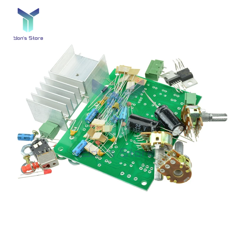 TDA2030A Hifi Khuếch Đại Âm Thanh Mô-đun Âm Thanh Nổi AMP AC 12V Kênh Đôi 15W + 15W Diy điện Tử PCB Mô-đun