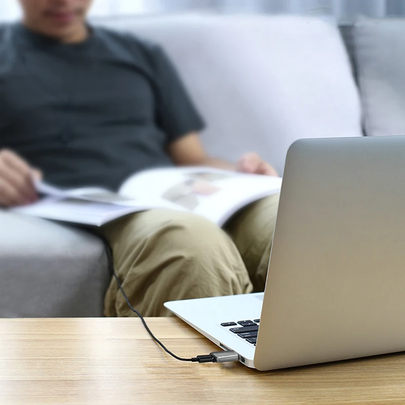 محول USB C إلى USB 3.1 نوع A ذكر إلى نوع C موصل محول Thunderbolt 3 10 Gbps Type-c شحن نقل البيانات